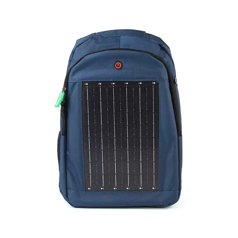 Solar-powered backpack